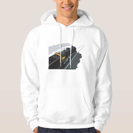 Stoomtrein Hoodie (Voorkant)
