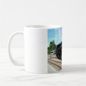Stoomtrein in Blonay Koffiemok (Links)