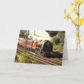 Stoomtrein in de Kaart van het platteland (5503) (Gele Bloem)