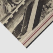 stoomtrein in opslagplaats tissuepapier (Detail)