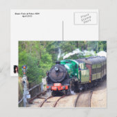 Stoomtrein in Picton Briefkaart (Voorkant / Achterkant)