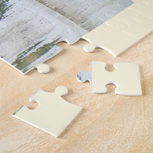 Stoomtrein in Silverton Legpuzzel (Zijkant)