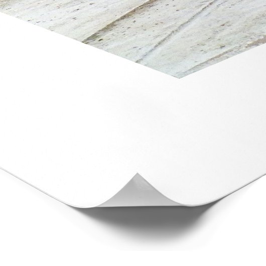 Stoomtrein in Silverton Poster (Hoek)