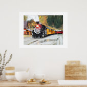Stoomtrein in Silverton Poster (Keuken)