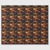  stoomtrein - in stoom cadeaupapier (Vlak)