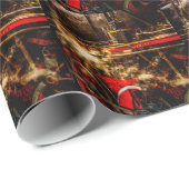  stoomtrein - in stoom cadeaupapier (Rol Hoek)