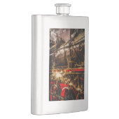 stoomtrein - in stoom heupfles (Rechts)