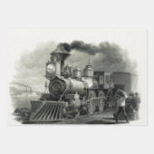  stoomtrein inpakpapier vel (Voorkant 3)