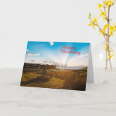 Stoomtrein Kaart (Gele Bloem)