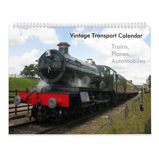 stoomtrein kalender (Hoes)