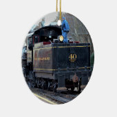 Stoomtrein Keramisch Ornament (Rechts)