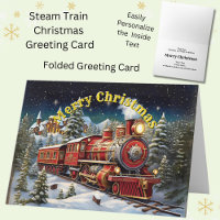 Stoomtrein Kerstmis