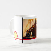 Stoomtrein Koffiemok (Voorkant links)