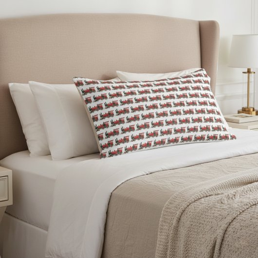 stoomtrein kussen Hoesje Kussensloop