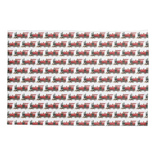 stoomtrein kussen Hoesje Kussensloop (Achterkant)