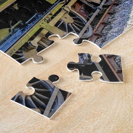 Stoomtrein Legpuzzel (Zijkant)