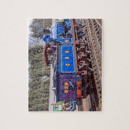 Stoomtrein Legpuzzel (Verticaal)
