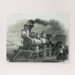  stoomtrein legpuzzel