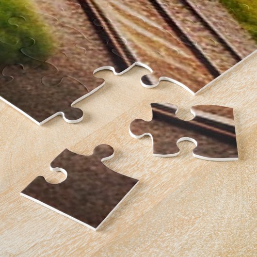 stoomtrein legpuzzel (Zijkant)