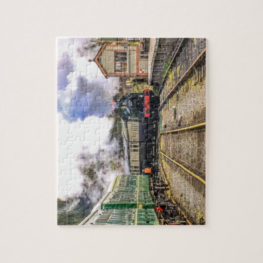 Stoomtrein Legpuzzel (Verticaal)