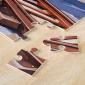 Stoomtrein Legpuzzel (Zijkant)