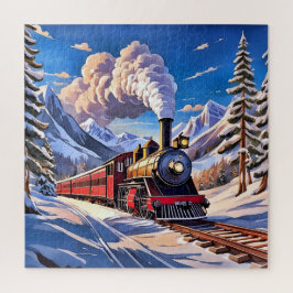 Stoomtrein Legpuzzel