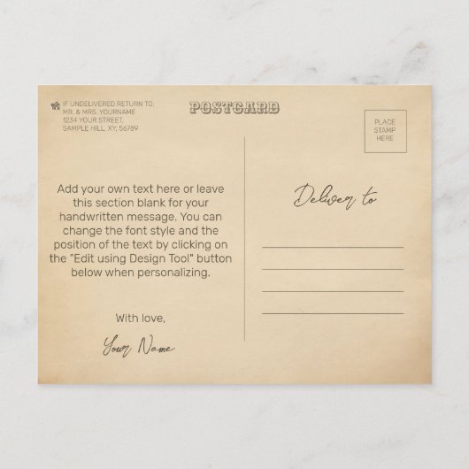  stoomtrein / locomotief Art. Driver Gift Briefkaart (Achterkant)