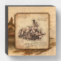 stoomtrein / locomotief Art. Driver Gift