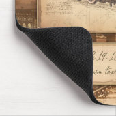  stoomtrein / locomotief Art. Driver Gift Muismat (Hoek)