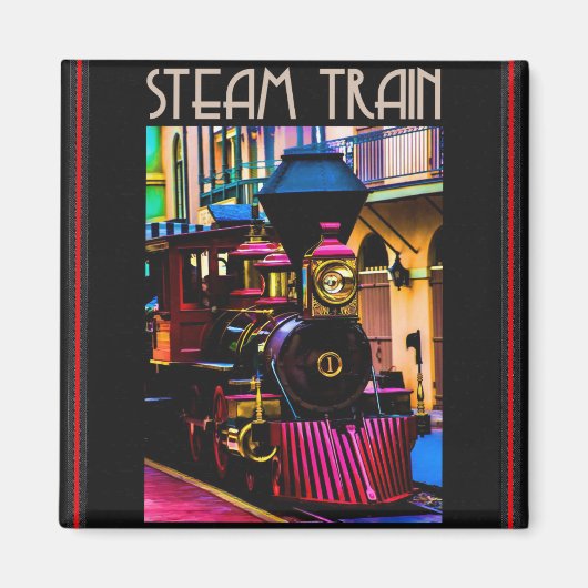 Stoomtrein Magnet (Voorkant)