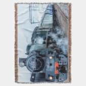 Stoomtrein met 11 schroefdraad deken (Voorkant Verticaal)