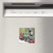 Stoomtrein motormagneet magneet (Insitu (Vaatwasser))