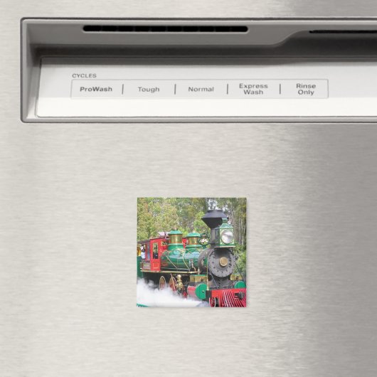 Stoomtrein motormagneet magneet (Insitu (Vaatwasser))