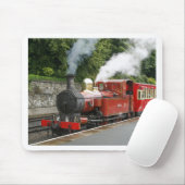 Stoomtrein op Douglas Isle of Man Muismat (Met muis)