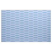 Stoomtrein op lichtblauw stof (Fat Quarter)