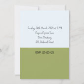  stoomtrein op spoorbaan Art Birthday Kaart (Achterkant)