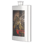 stoomtrein - Oude tijdopnemer Heupfles (Links)