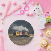 Stoomtrein Papieren Bordje (Feest)