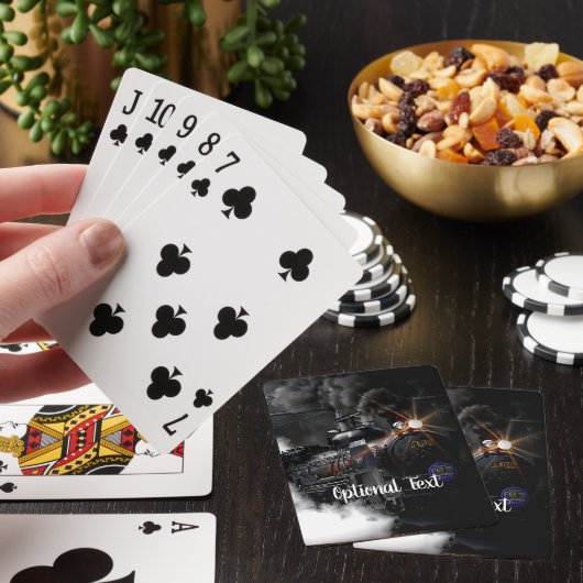 Stoomtrein Pokerkaarten (Insitu)