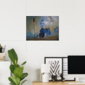 stoomtrein poster (Thuiskantoor)