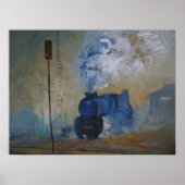 stoomtrein poster (Voorkant)