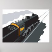 Stoomtrein Poster (Voorkant)