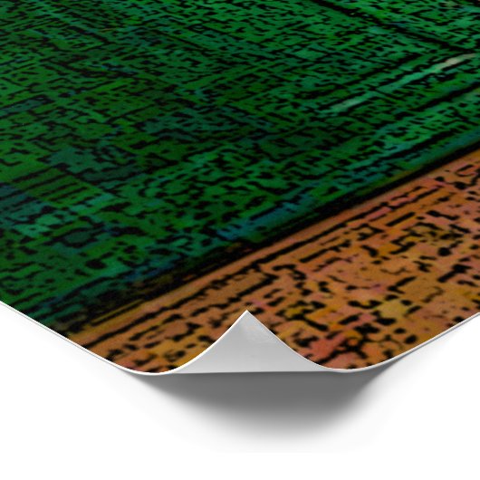 Stoomtrein Poster (Hoek)