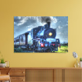 STOOMTREIN QUEENSLAND AUSTRALIË MET KUNSTEFFECTEN CANVAS AFDRUK (Insitu (Woonkamer))