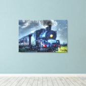 STOOMTREIN QUEENSLAND AUSTRALIË MET KUNSTEFFECTEN CANVAS AFDRUK (Insitu (Houten vloer))