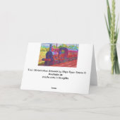  stoomtrein Rail-liefhebbers van vaders Dag Kaart (Achterkant)