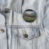 Stoomtrein Ronde Button 5,7 Cm (In situ)