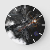 Stoomtrein Ronde Klok (Voorkant)