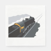 Stoomtrein Servet (Voorkant)