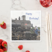 stoomtrein servet (Insitu)